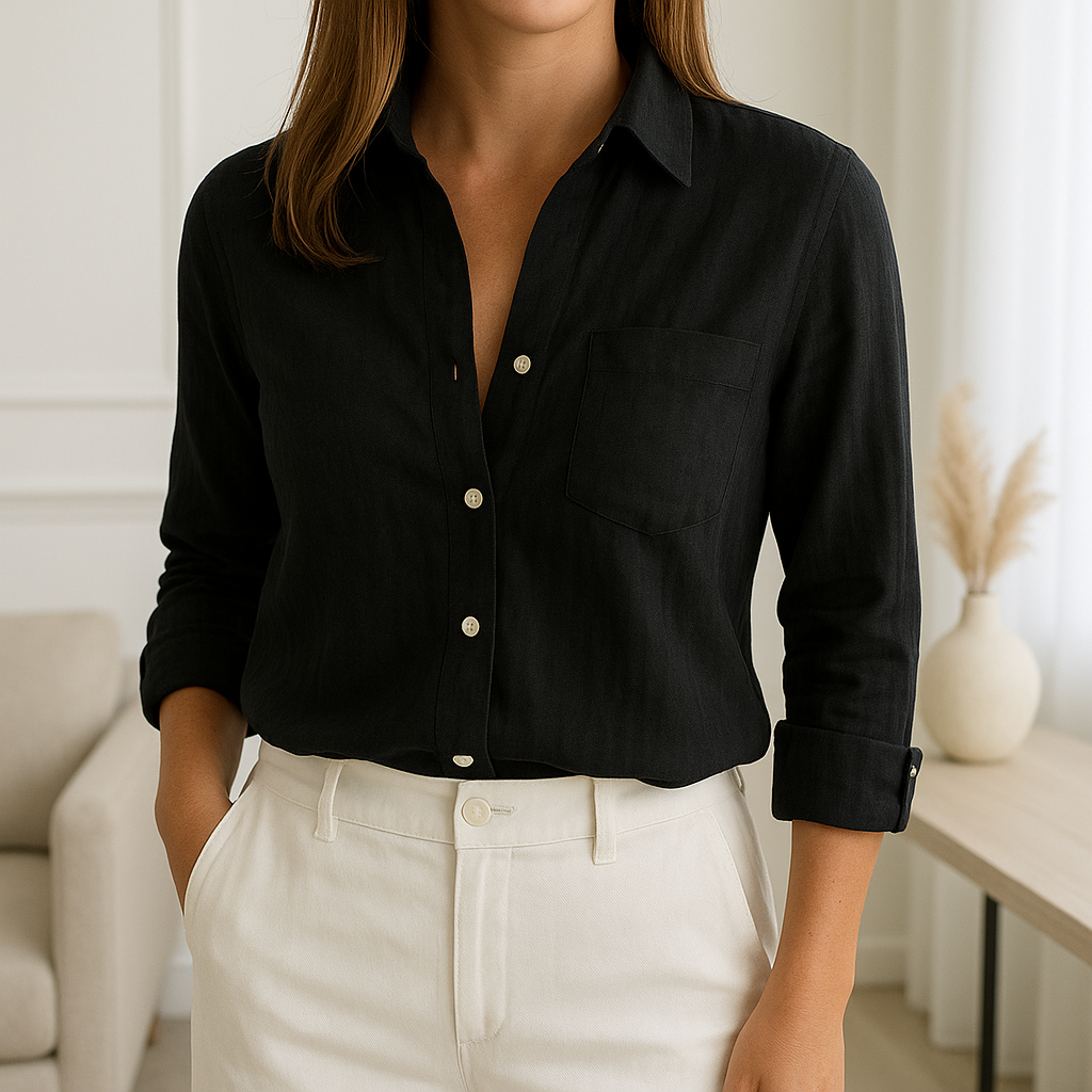 Chemise Noire Classique