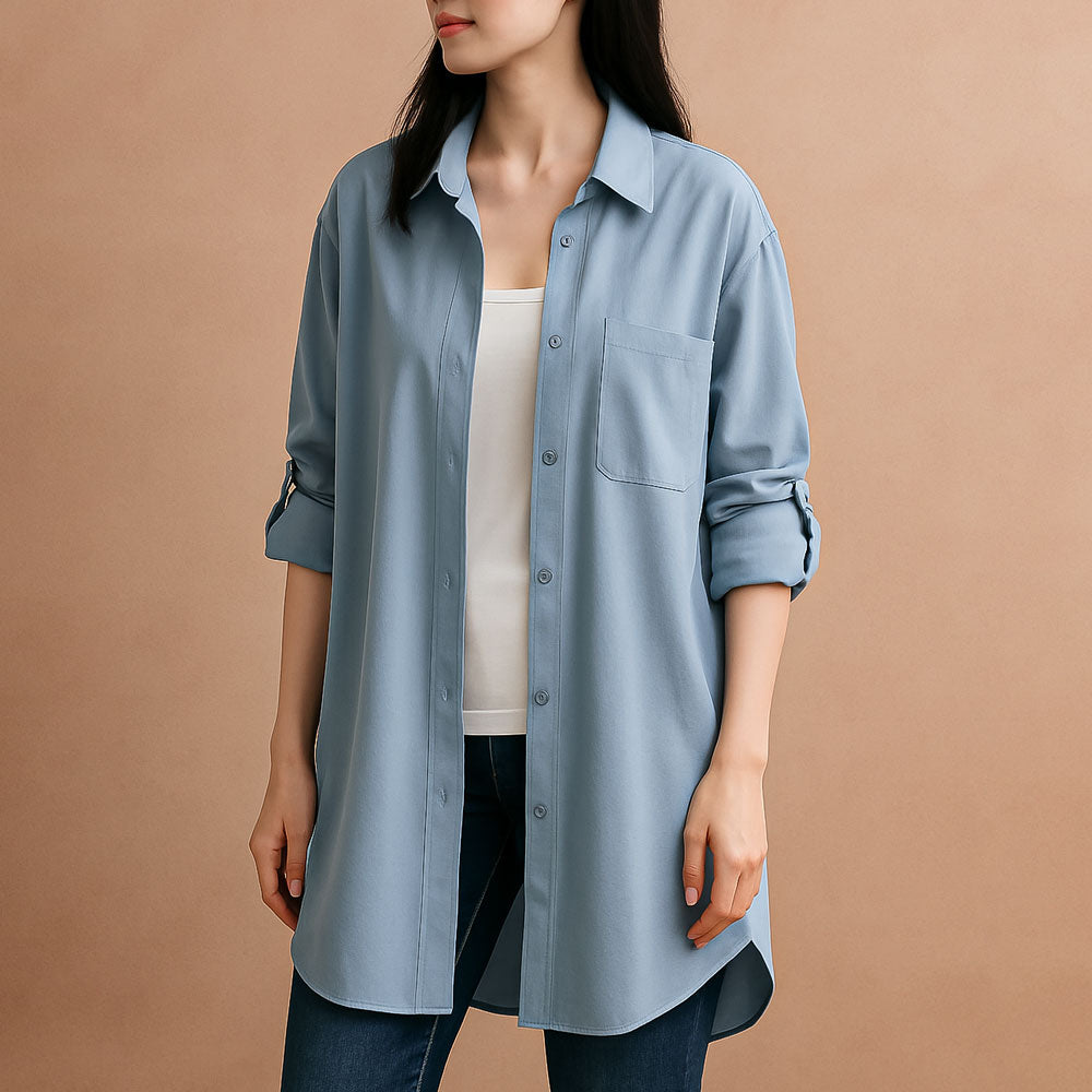 Chemise Longue Décontractée