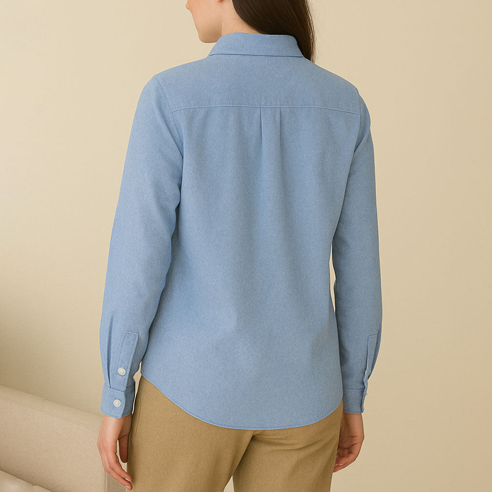 Chemise Bleu Oxford Classique