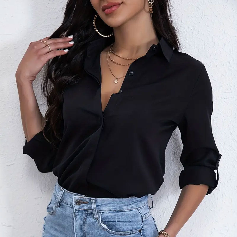 Chemise noire casual