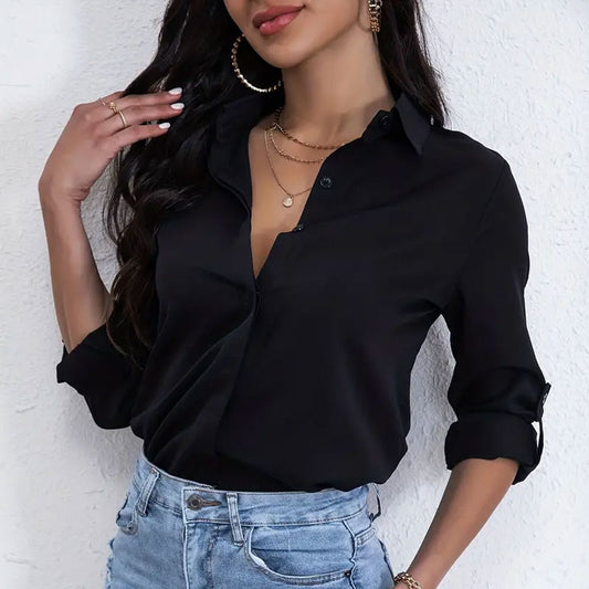 Chemise noire casual