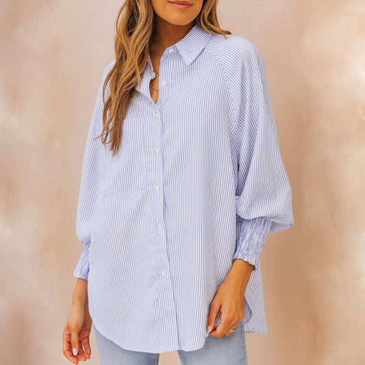 Chemise Oversize à Rayures