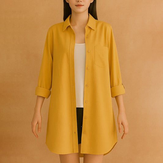 Chemise Longue Décontractée