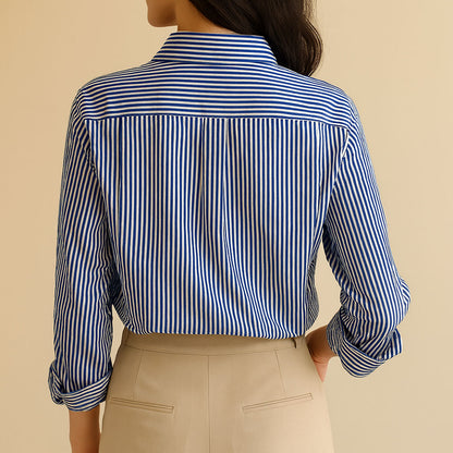 Chemise à Rayures Verticales