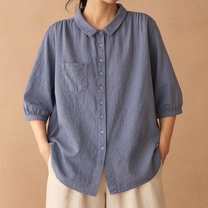 Chemise Oversize à col Rond
