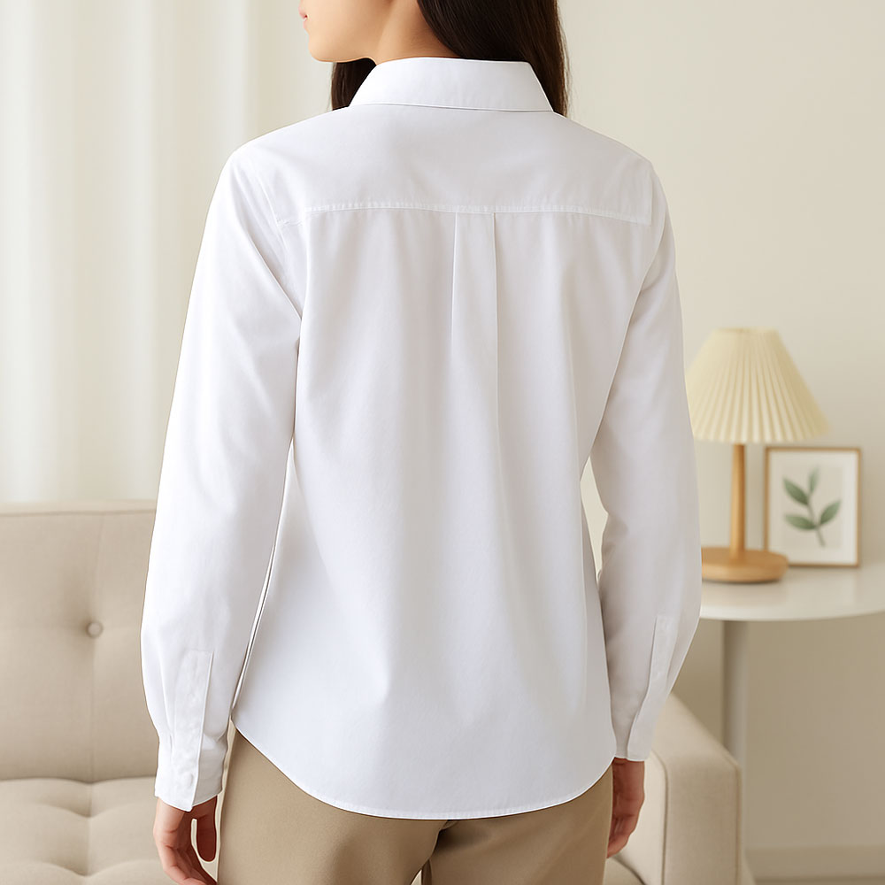 Chemise Blanche Oxford Classique