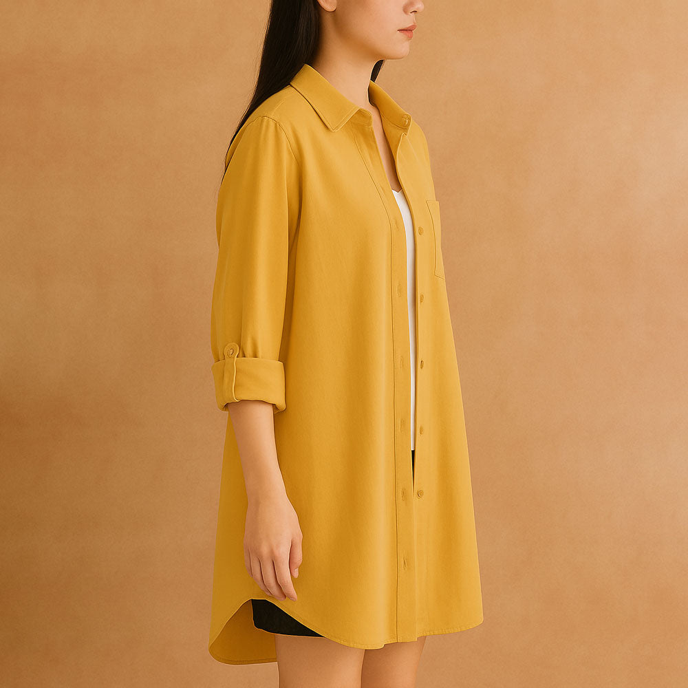 Chemise Longue Décontractée