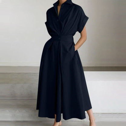 Robe Chemise Élégante Ceinturée