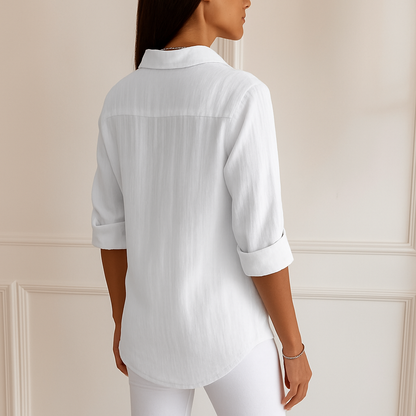 Chemise Blanche Décontractée Légère