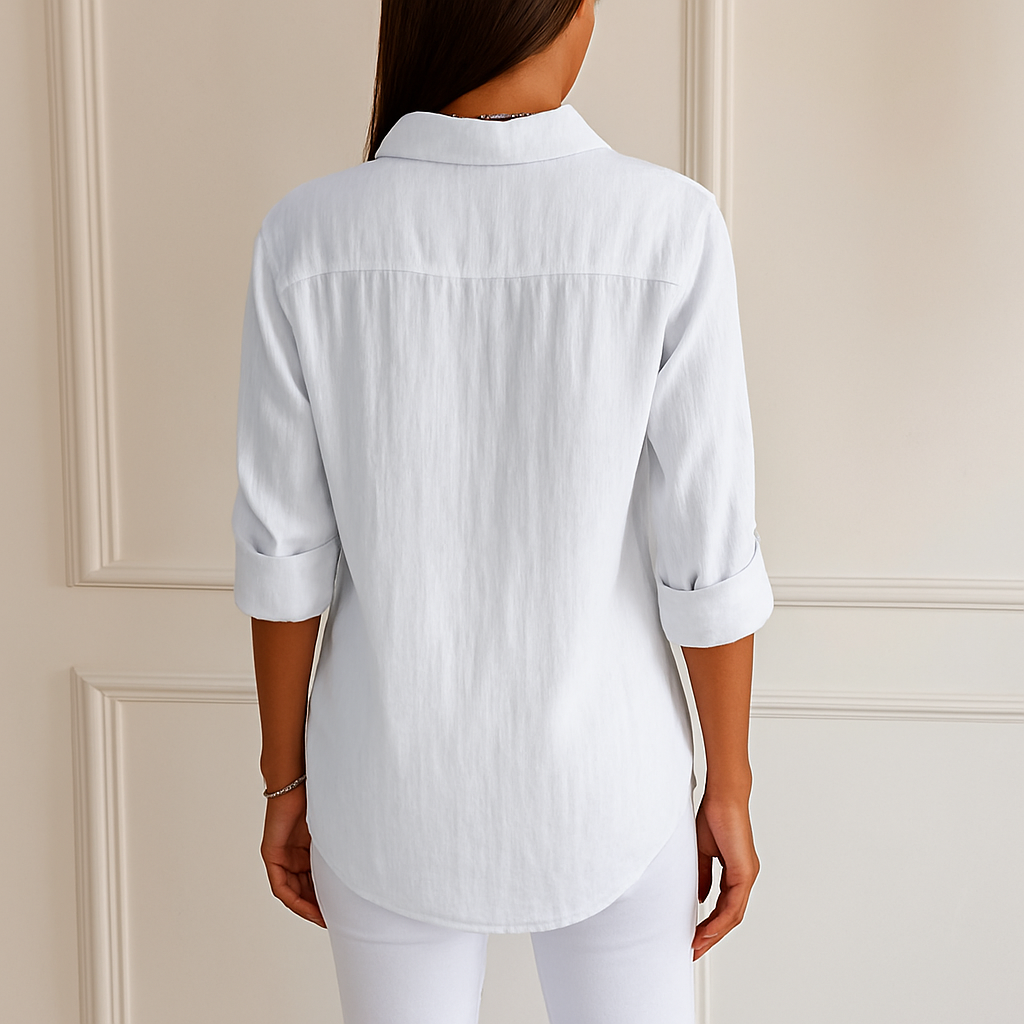 Chemise Blanche Décontractée Légère