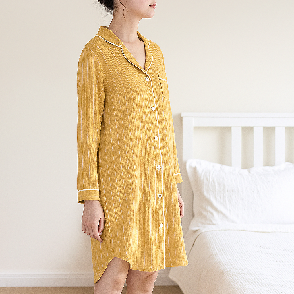 Chemise de nuit longue - légère et confortable