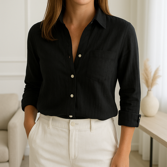 Chemise Noire Classique